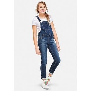 Justice overalls size 10